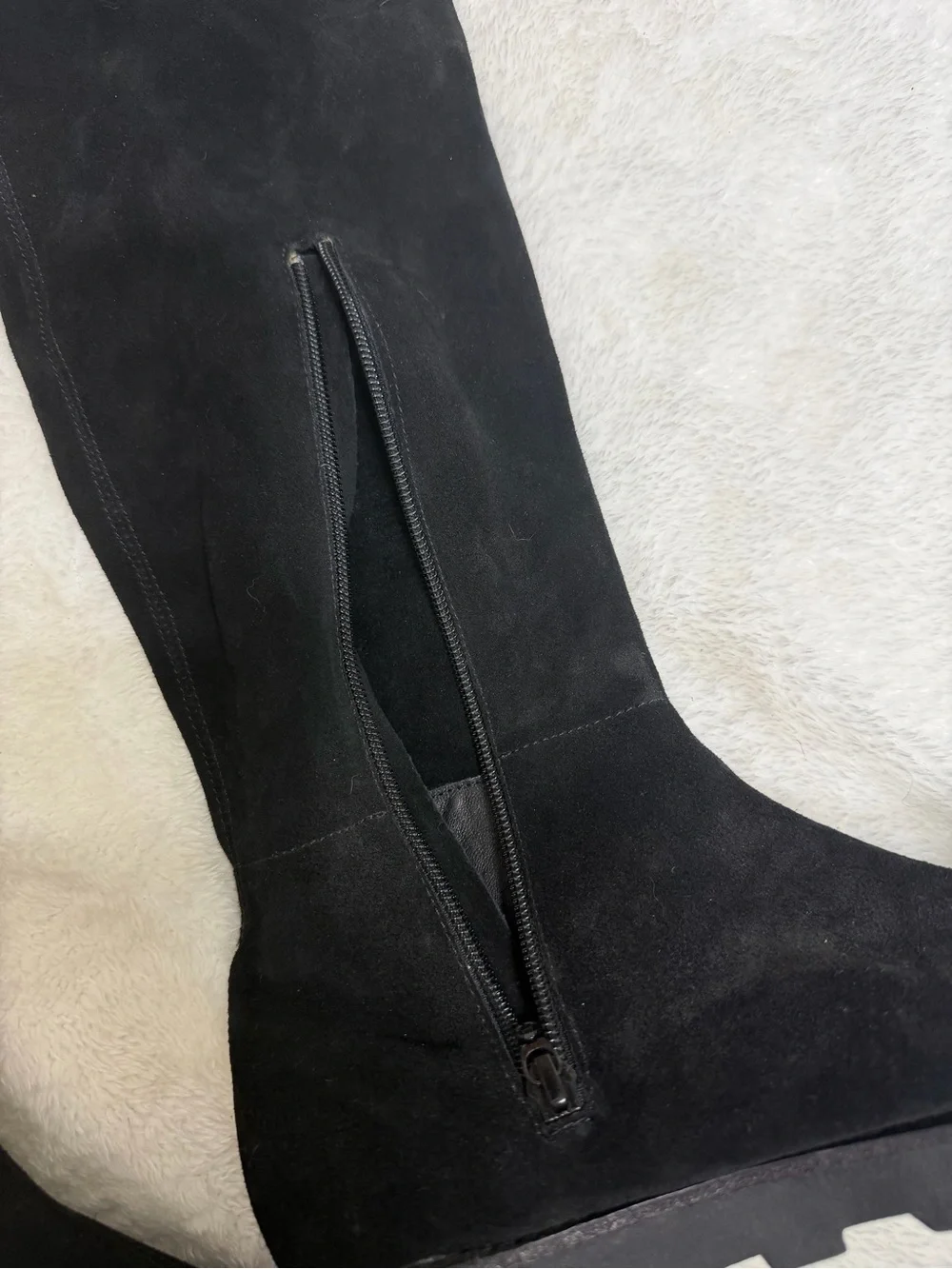 N/A high suede from